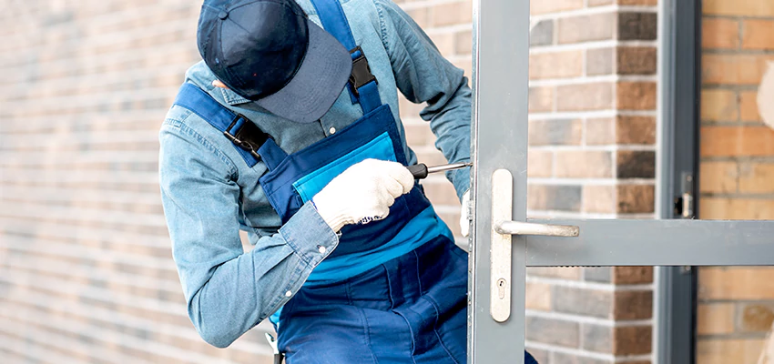 Pivot Storefront Door Locks Installation in San Jacinto, California