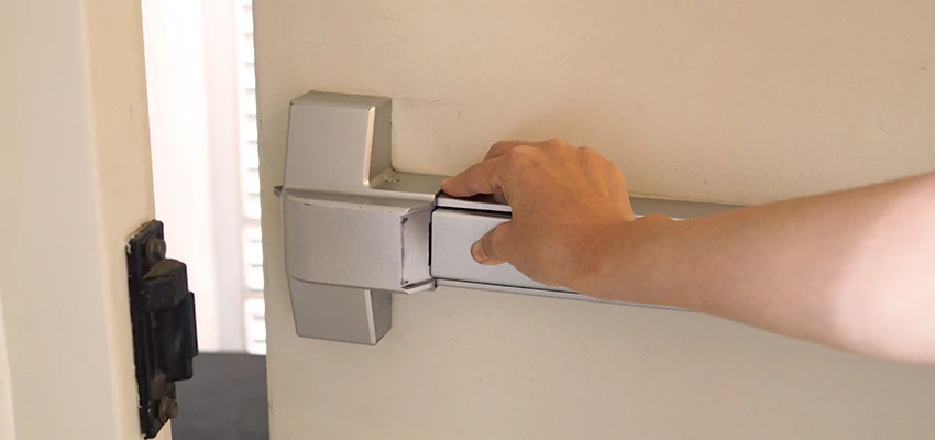 Roller Gate Panic Bar Installation in San Jacinto, California
